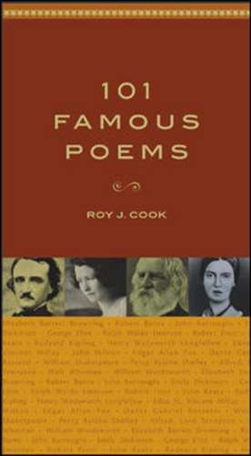 101 Famous Poems de Roy Cook