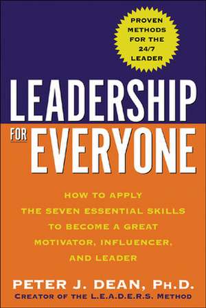 Leadership for Everyone de Peter Dean