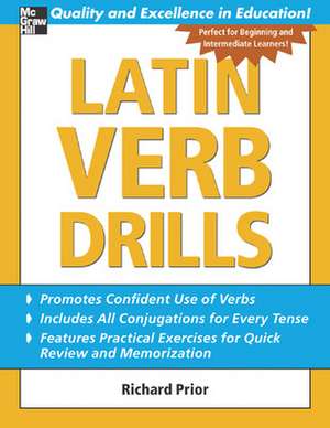 Latin Verb Drills de Richard Prior