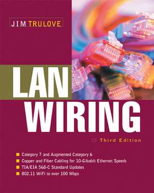 LAN Wiring de James Trulove