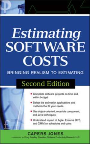 Estimating Software Costs de Capers Jones