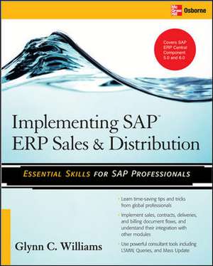 Implementing SAP ERP Sales & Distribution de Glynn Williams