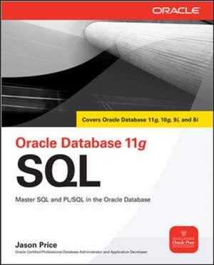 Oracle Database 11g SQL de Jason Price