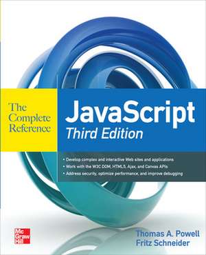 JavaScript The Complete Reference 3rd Edition de Thomas Powell