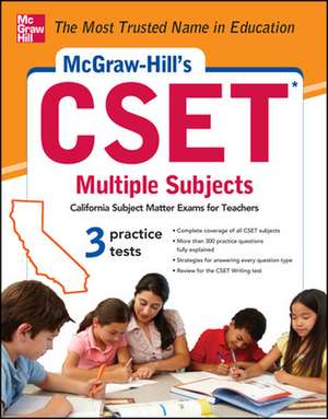 McGraw-Hill's CSET Multiple Subjects de Cynthia Knable