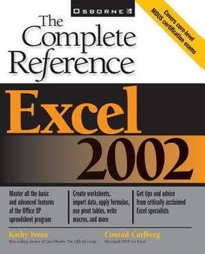 Excel 2002: Programmer's Reference de Kathy Ivens