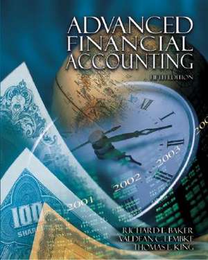 Advanced Financial Accounting [With Powerweb] de Richard E. Baker