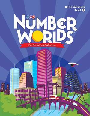 Number Worlds Level J, Student Workbook Data Analysis (5 Pack) de McGraw Hill