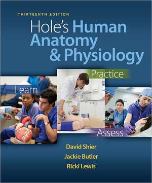 Hole's Human Anatomy & Physiology Practice de David Shier