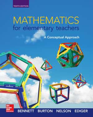 Mathematics for Elementary Teachers: A Conceptual Approach de Albert Bennett