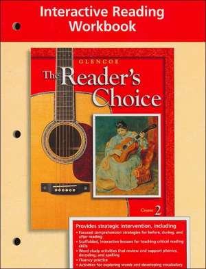 The Reader's Choice Interactive Reading Workbook: Course 2 de McGraw-Hill Education