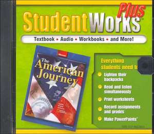 The American Journey, Studentworks Plus CD-ROM de McGraw-Hill Education