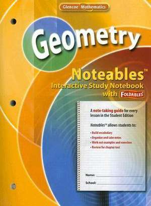Geometry, Noteables: Interactive Study Notebook with Foldables de McGraw Hill