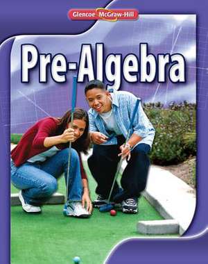 Pre-Algebra de McGraw Hill