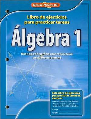 Algebra 1: Libro de Ejercicios Para Practicar Tests de McGraw-Hill/Glencoe