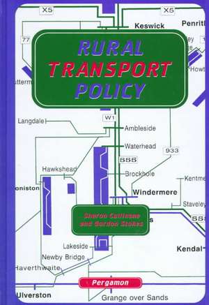 Rural Transport Policy de S. Cullinane