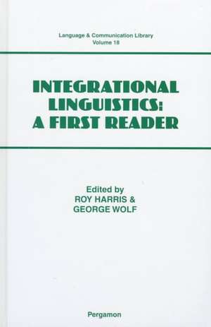 Integrational Linguistics de Maria Manoliu-Manea