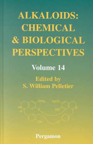 Alkaloids: Chemical and Biological Perspectives de S.W. Pelletier