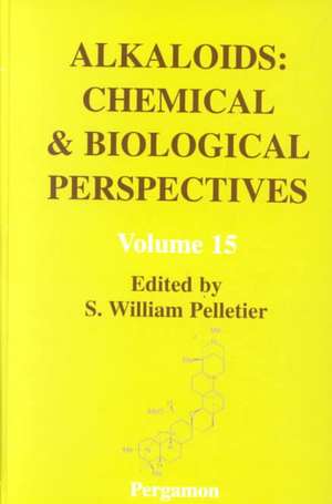 Alkaloids: Chemical and Biological Perspectives de S.W. Pelletier