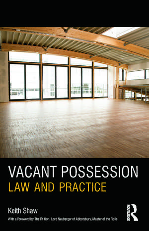 Vacant Possession de Keith Shaw