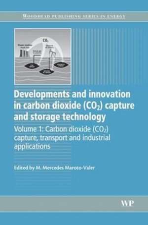 Developments and Innovation in Carbon Dioxide (CO2) Capture and Storage Technology: Carbon Dioxide (Co2) Capture, Transport and Industrial Applications de M. Mercedes Maroto-Valer