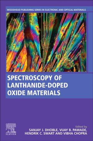 Spectroscopy of Lanthanide Doped Oxide Materials de Sanjay J. Dhoble