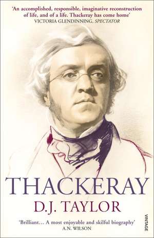 Thackeray de D.J. TAYLOR