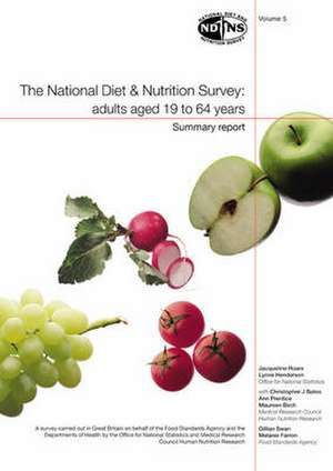 National Diet and Nutrition Survey: Vol. 5: Adults Aged 19 to 64 Years. de Nana