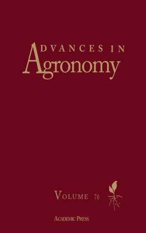 Advances in Agronomy de Donald L. Sparks