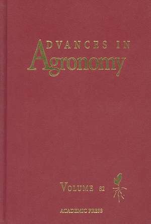 Advances in Agronomy de Donald L. Sparks