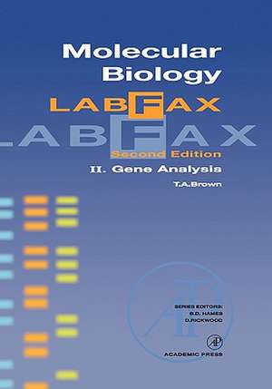 Molecular Biology LabFax: Gene Analysis de T. A. Brown