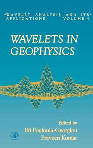 Wavelets in Geophysics de Efi Foufoula-Georgiou