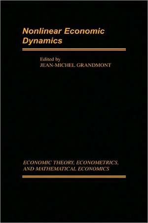 Nonlinear Economic Dynamics Z de Jean-Michel Grandmont