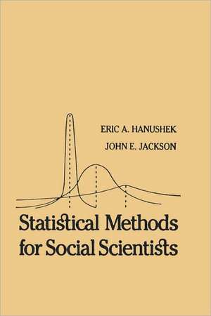 Statistical Methods for Social Scientists de Eric A. Hanushek