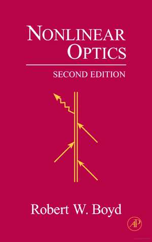 Nonlinear Optics de Robert W. Boyd