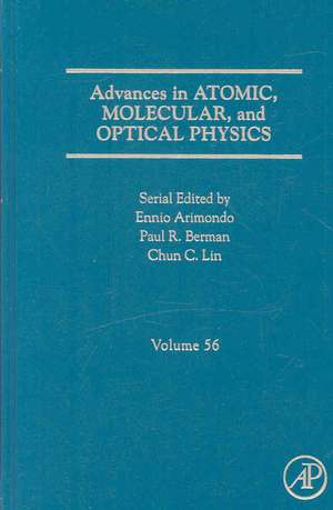 Advances in Atomic, Molecular, and Optical Physics de Ennio Arimondo