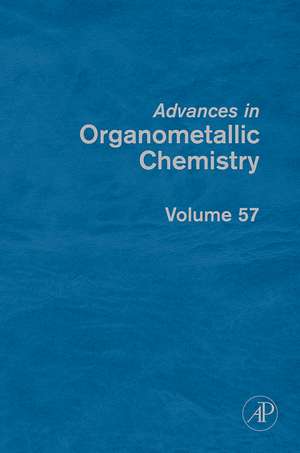 Advances in Organometallic Chemistry de Anthony F. Hill