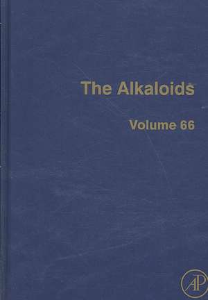 The Alkaloids: Chemistry and Biology de Geoffrey A. Cordell