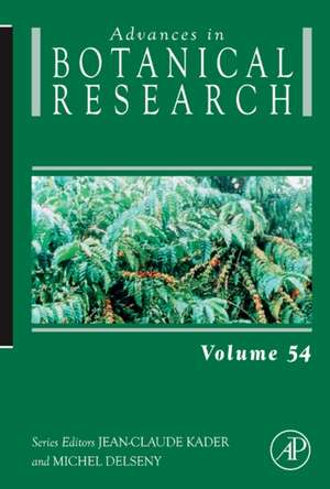 Advances in Botanical Research de Jean-Claude Kader