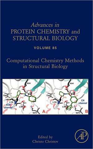 Computational Chemistry Methods in Structural Biology de Christo Christov