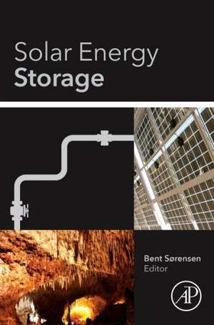 Solar Energy Storage de Bent Sorensen