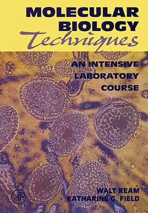 Molecular Biology Techniques: An Intensive Laboratory Course de Walt Ream