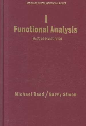 I: Functional Analysis de Michael Reed