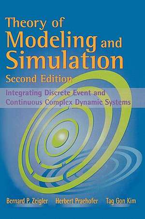 Theory of Modeling and Simulation de Bernard P. Zeigler