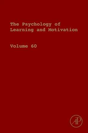 Psychology of Learning and Motivation de Brian H. Ross