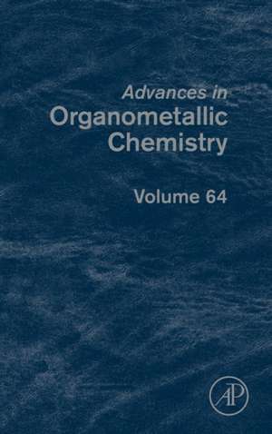 Advances in Organometallic Chemistry de Pedro J. Perez