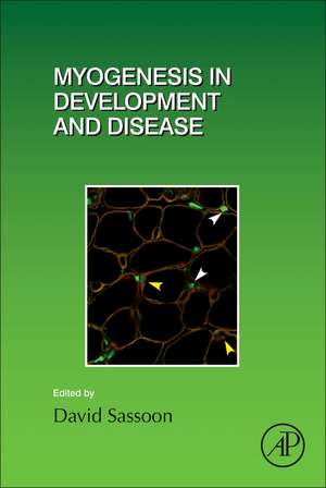 Myogenesis in Development and Disease de David Sassoon