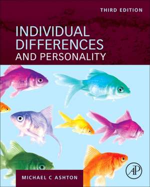 Individual Differences and Personality de Michael C. Ashton