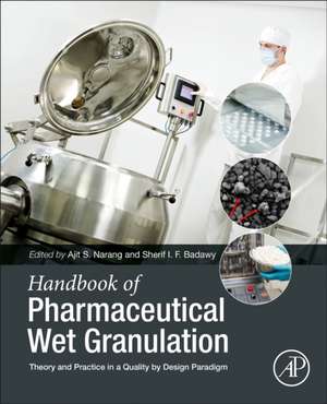 Handbook of Pharmaceutical Wet Granulation: Theory and Practice in a Quality by Design Paradigm de Ajit S. Narang