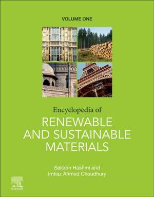 Encyclopedia of Renewable and Sustainable Materials de Imtiaz Ahmed Choudhury